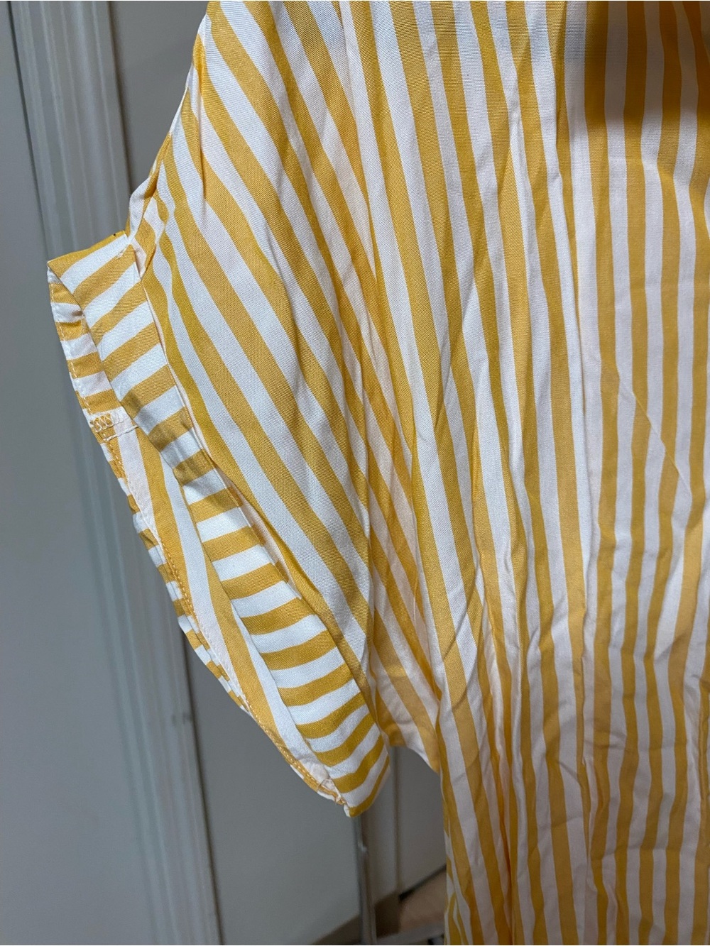 Forever 21 Yellow and White Striped Dress - Picture 5 of 10